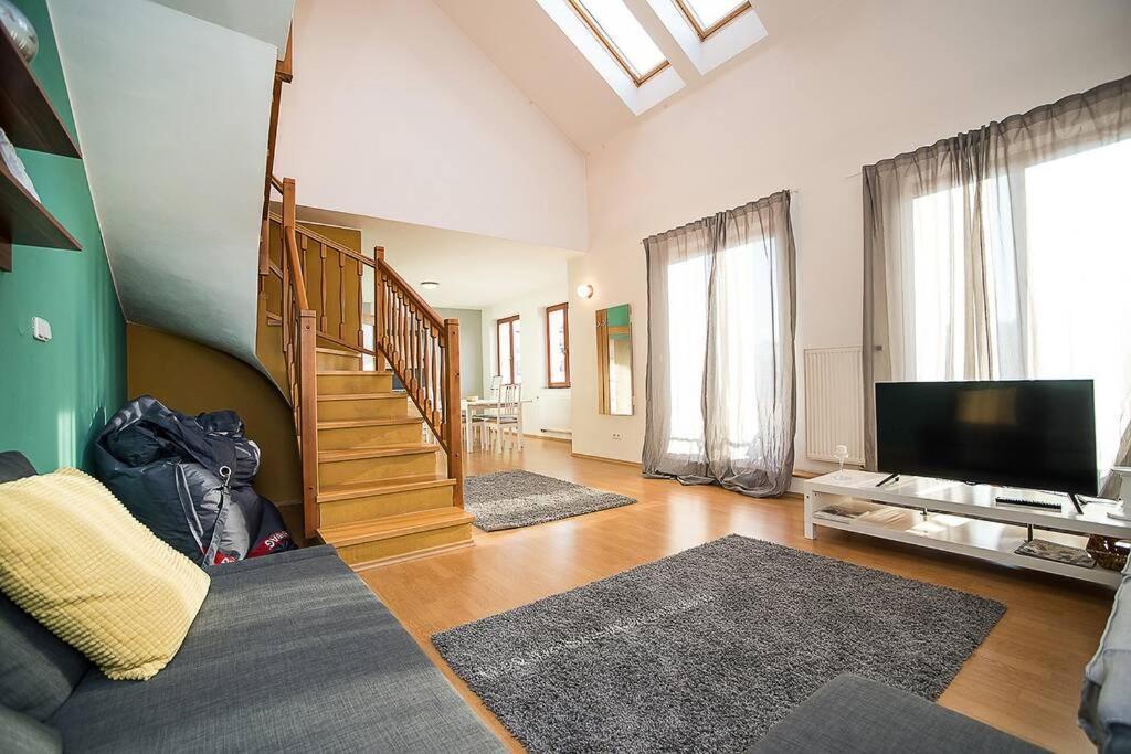 Great Terrace In Big, Flat Praha